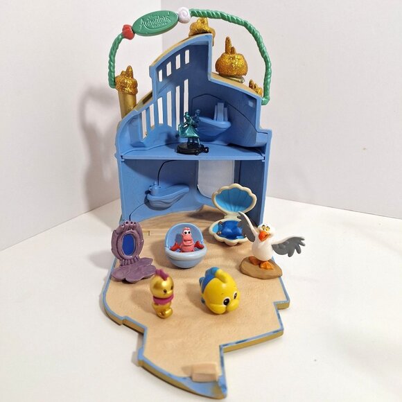Disney Other - Disney Animators Collection Palace Playset Mini Figures Castle Ariel